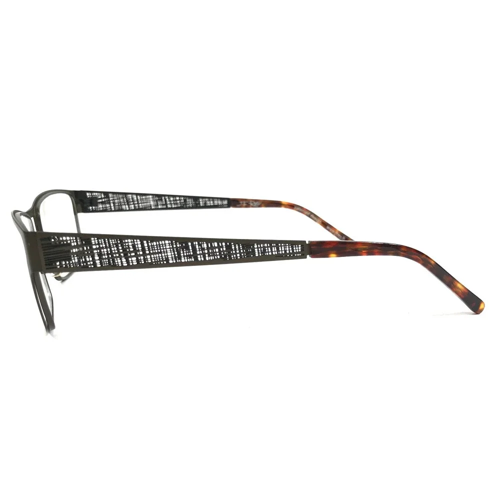 J.F. Rey Eyeglasses Frames JF2586 4500 Matte Gray Rectangle Full Rim 55-18-145